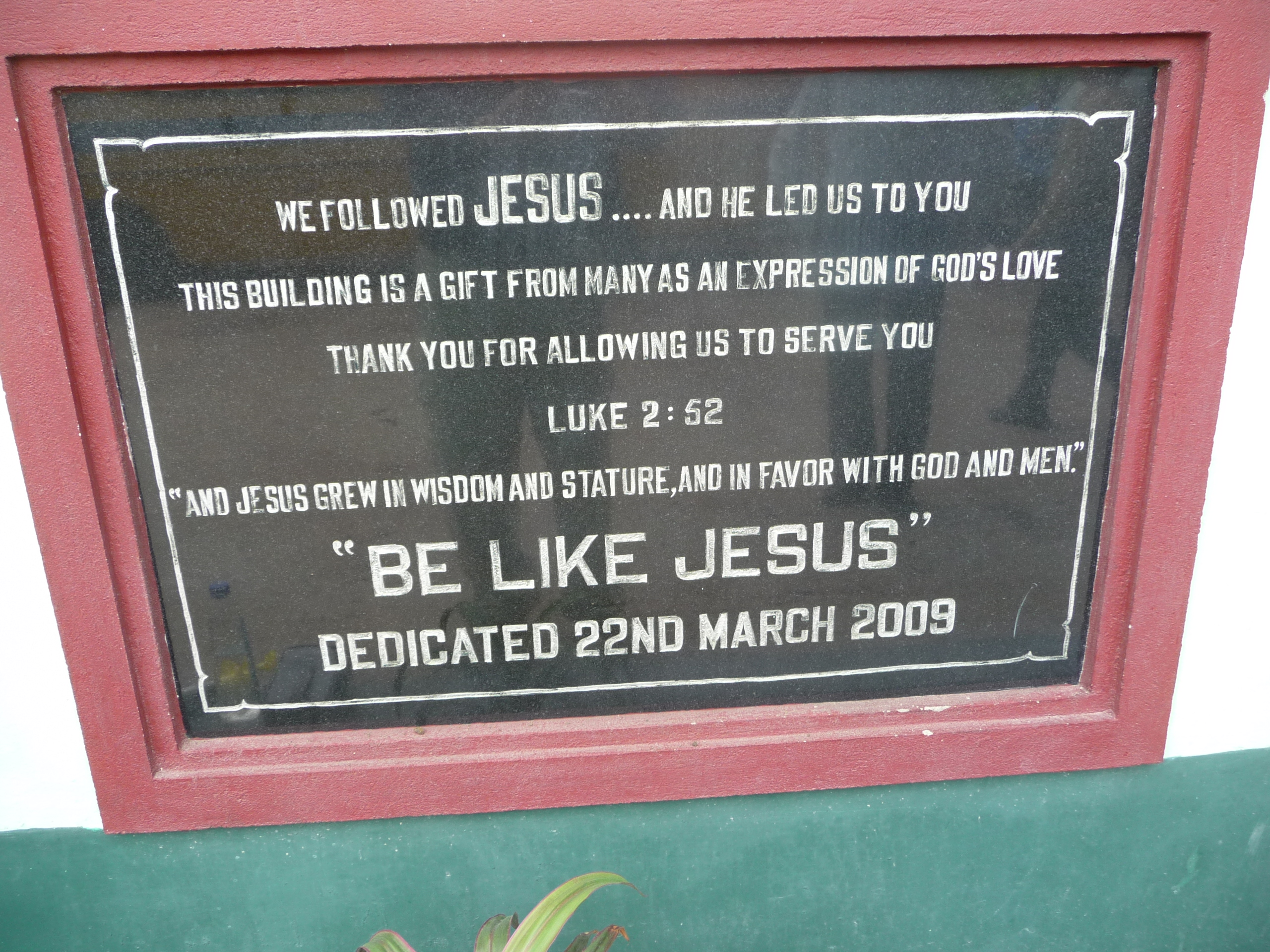 “We followed Jesus, and he led us to you”