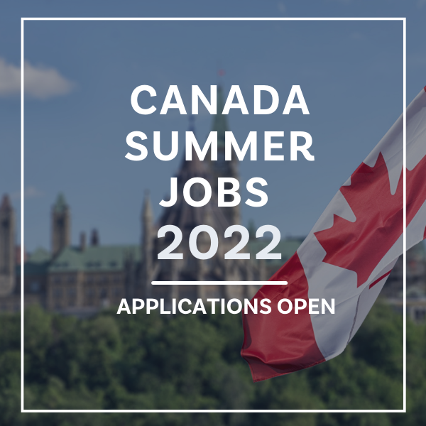 canada summer jobs 2022